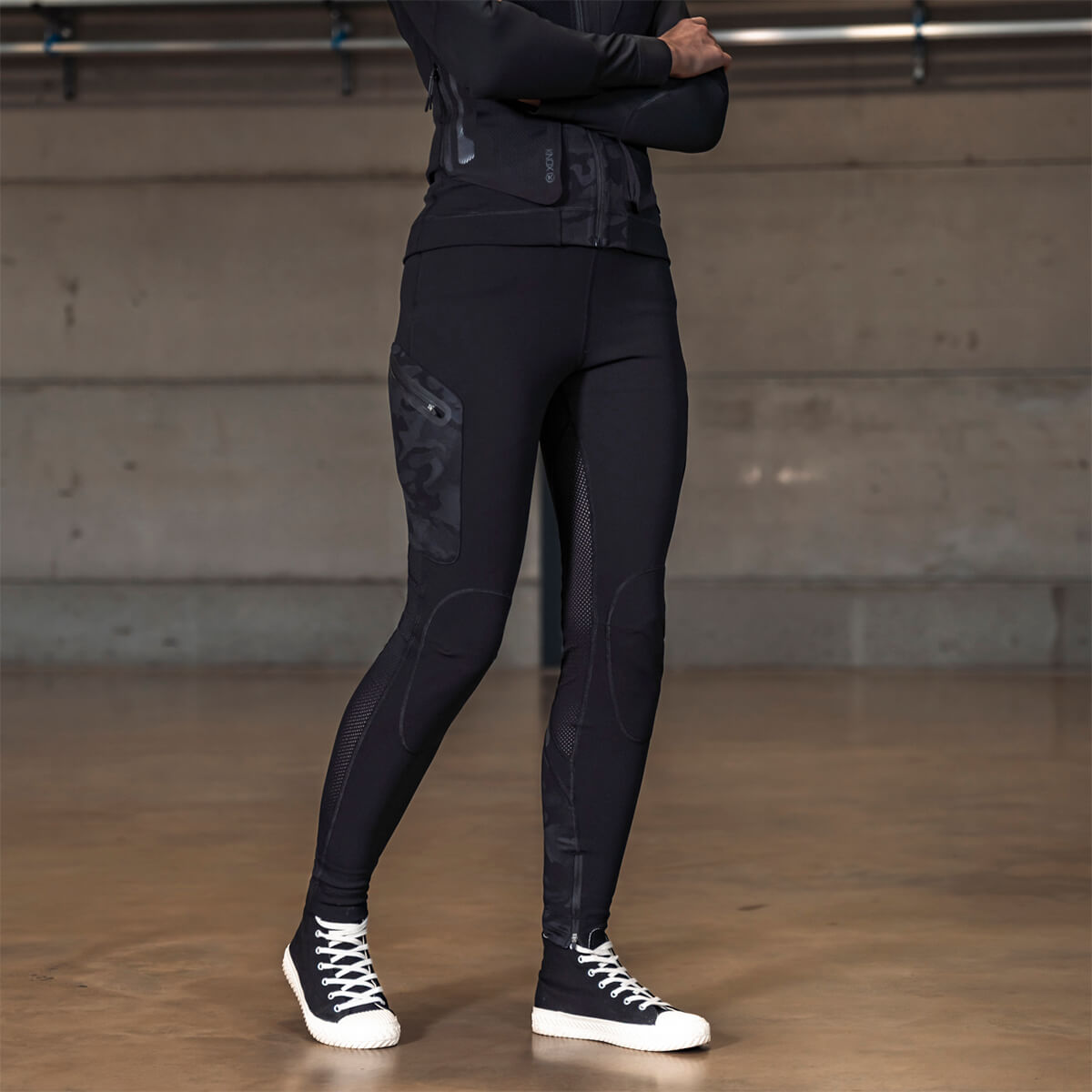 【ユニセックス】アクションプロ パンツ マーク2 ブラック