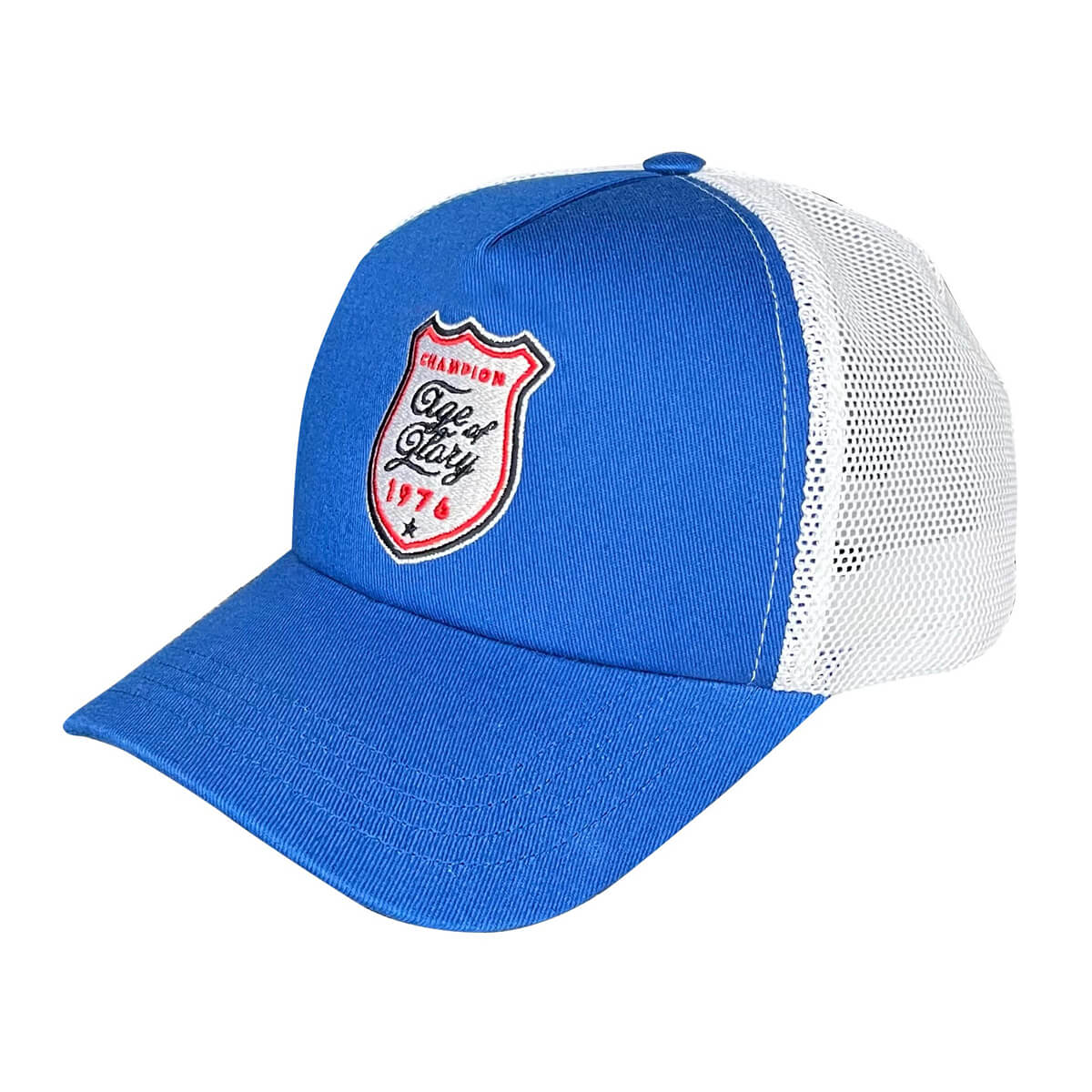 AGE OF GLORY トラッカーキャップ ブルー/ホワイト(生産終了モデル)