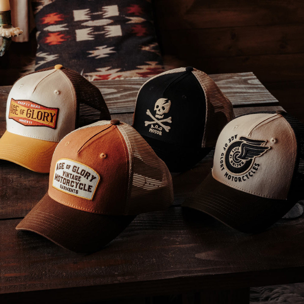 トラッカーキャップ マローダー ブラック/エクリュ