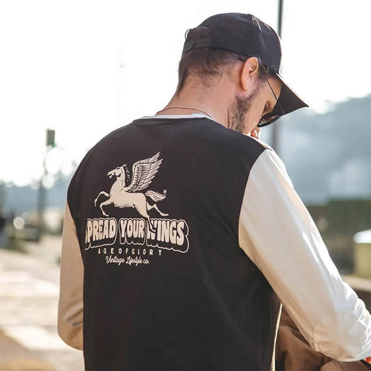 Pegasus Washed Black/Ecru