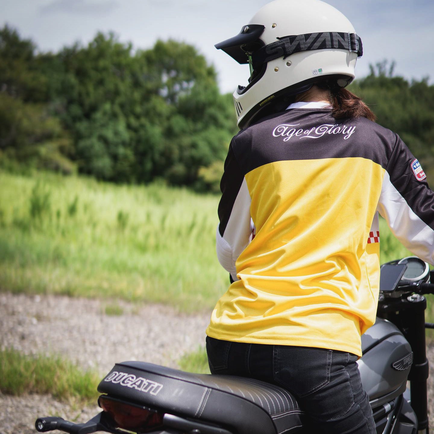 ウイングス メッシュ イエロー/ホワイト/ブラック