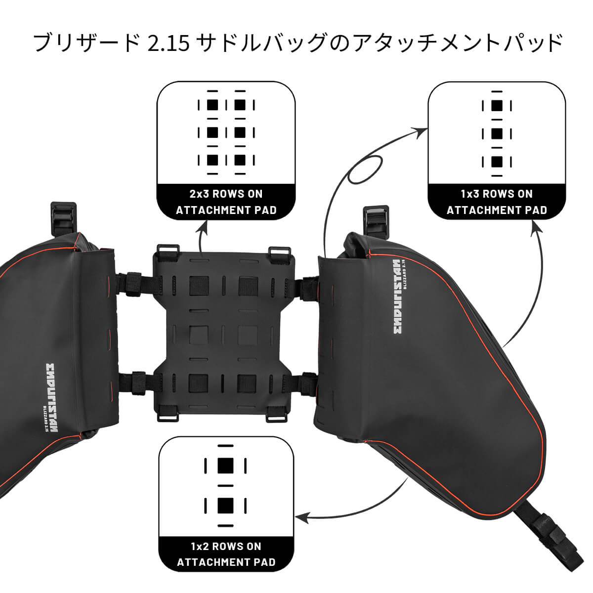 Waterproof Blizzard 2.15 Saddlebag