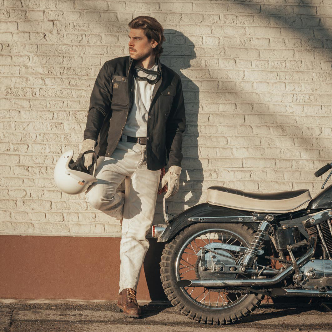 ラナウェイ ライディング シャツ ブラック