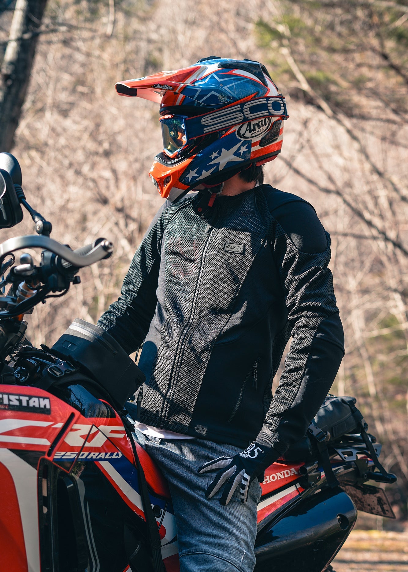 hmr_0121｜HONDA CRF250RALLY｜林道｜ENDURISTAN XSベースパック