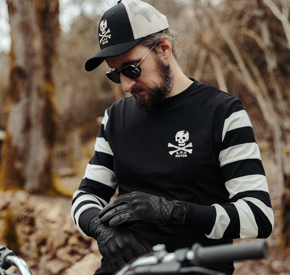 マローダー ウォッシュブラック/エクリュ