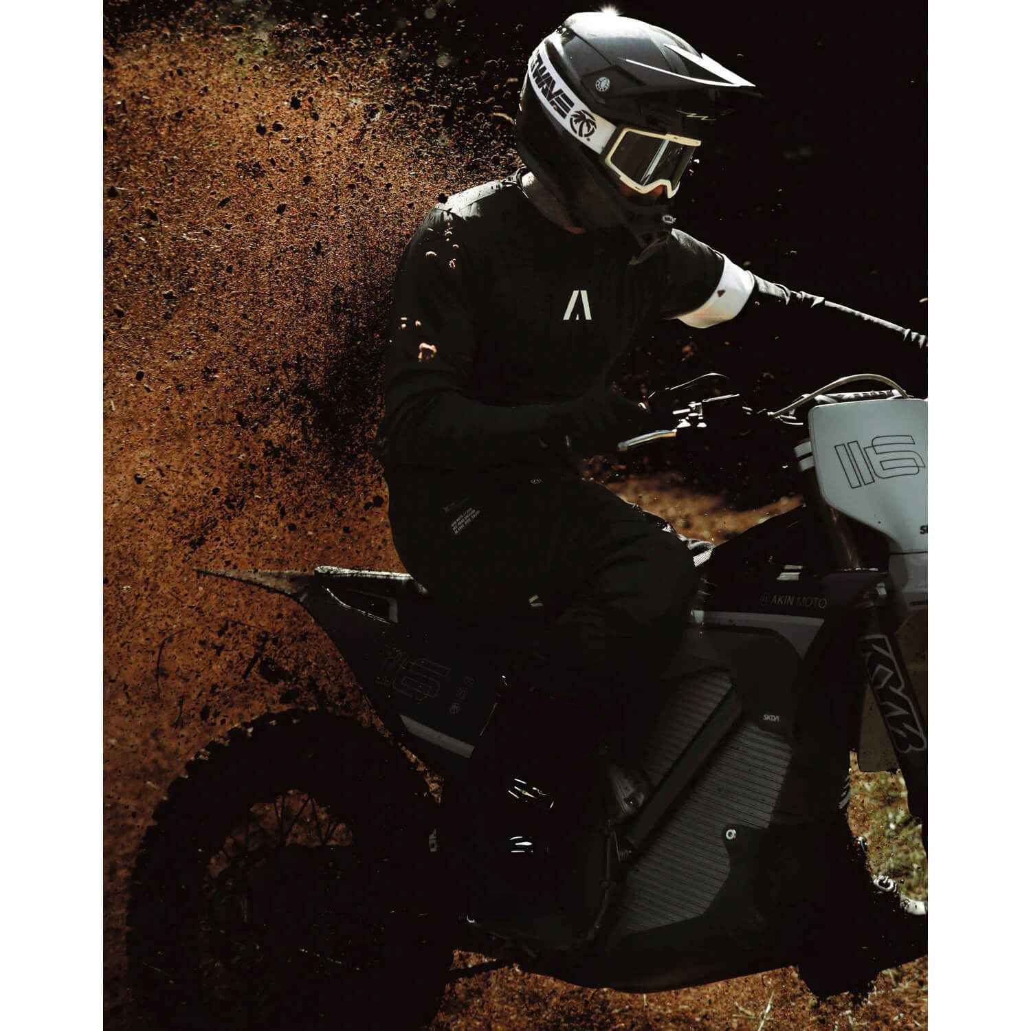 ★7BS2 YAMAHA オフロードジャージ　モトクロス　SATOH 年代物古着 バイク オフロード ジャージー VMX ビンテージ レトロ - モトジャージ