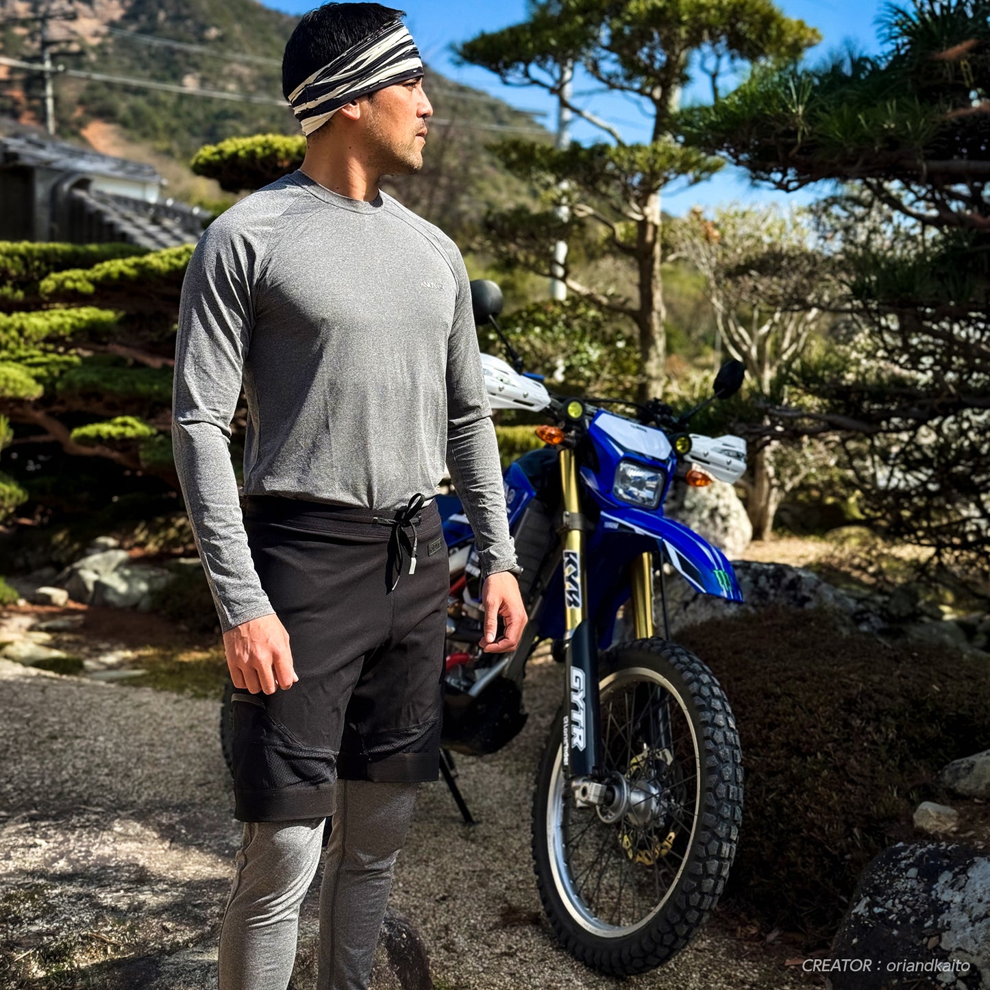 【ユニセックス】モーガン インナーパンツ グレー