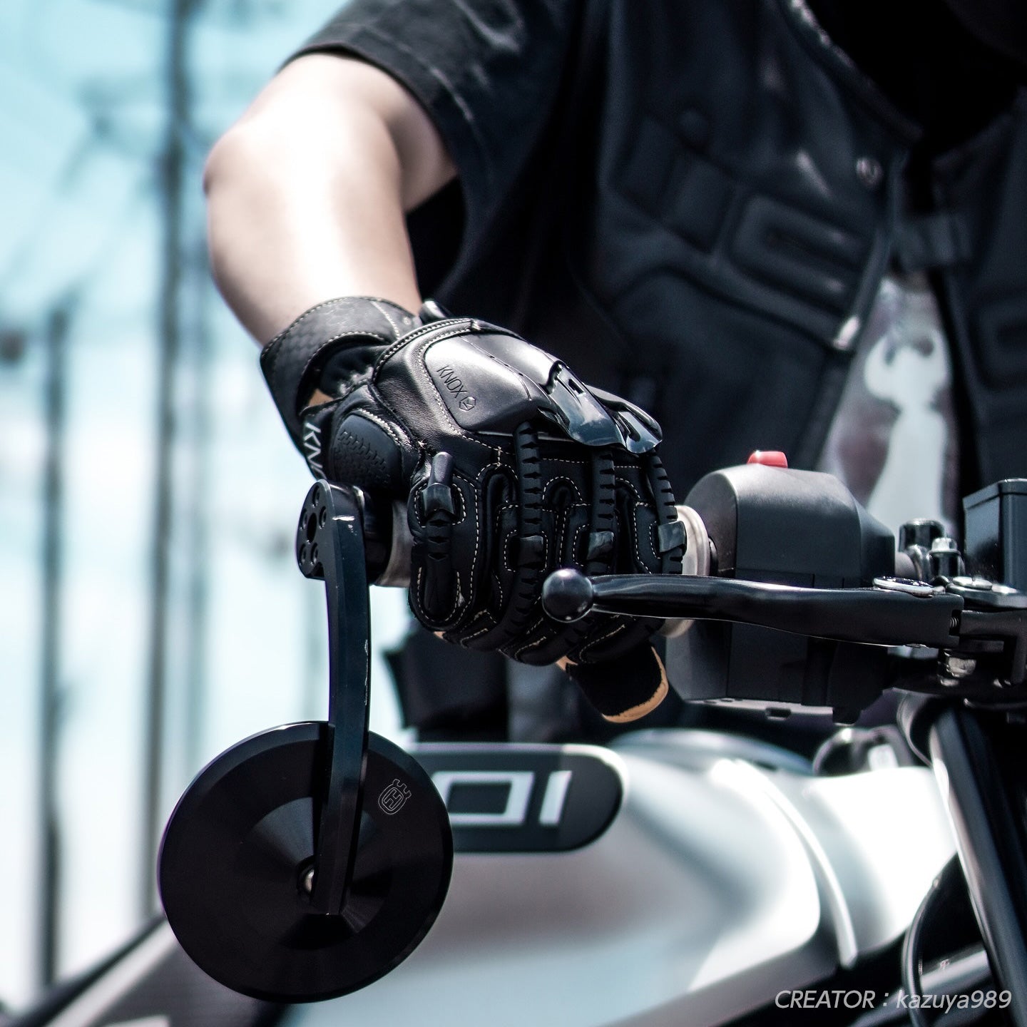 試着無料】ノックス ハンドロイド ポッド マーク5 - バイク グローブ