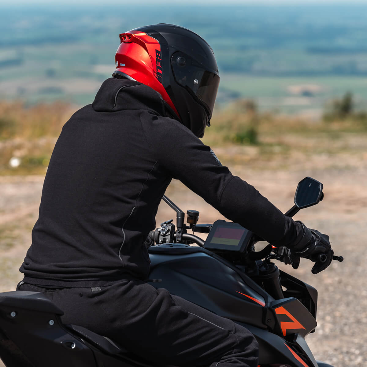 AAA パーカー 試着無料】バイク ジャケット フード付き ストレッチ パーカ