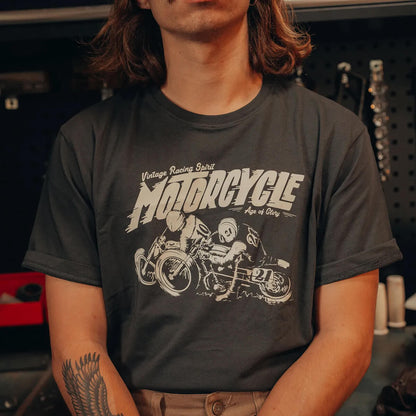ゴールデン エイジ Tee ウォッシュブラック