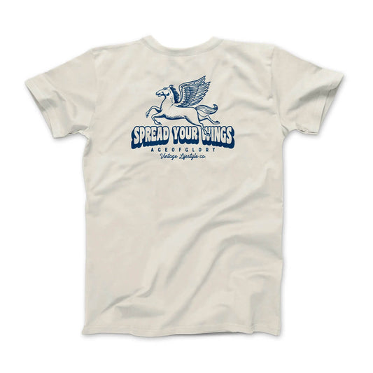 AGE OF GLORY Pegasus Tee Ecru (Discontinued Model)