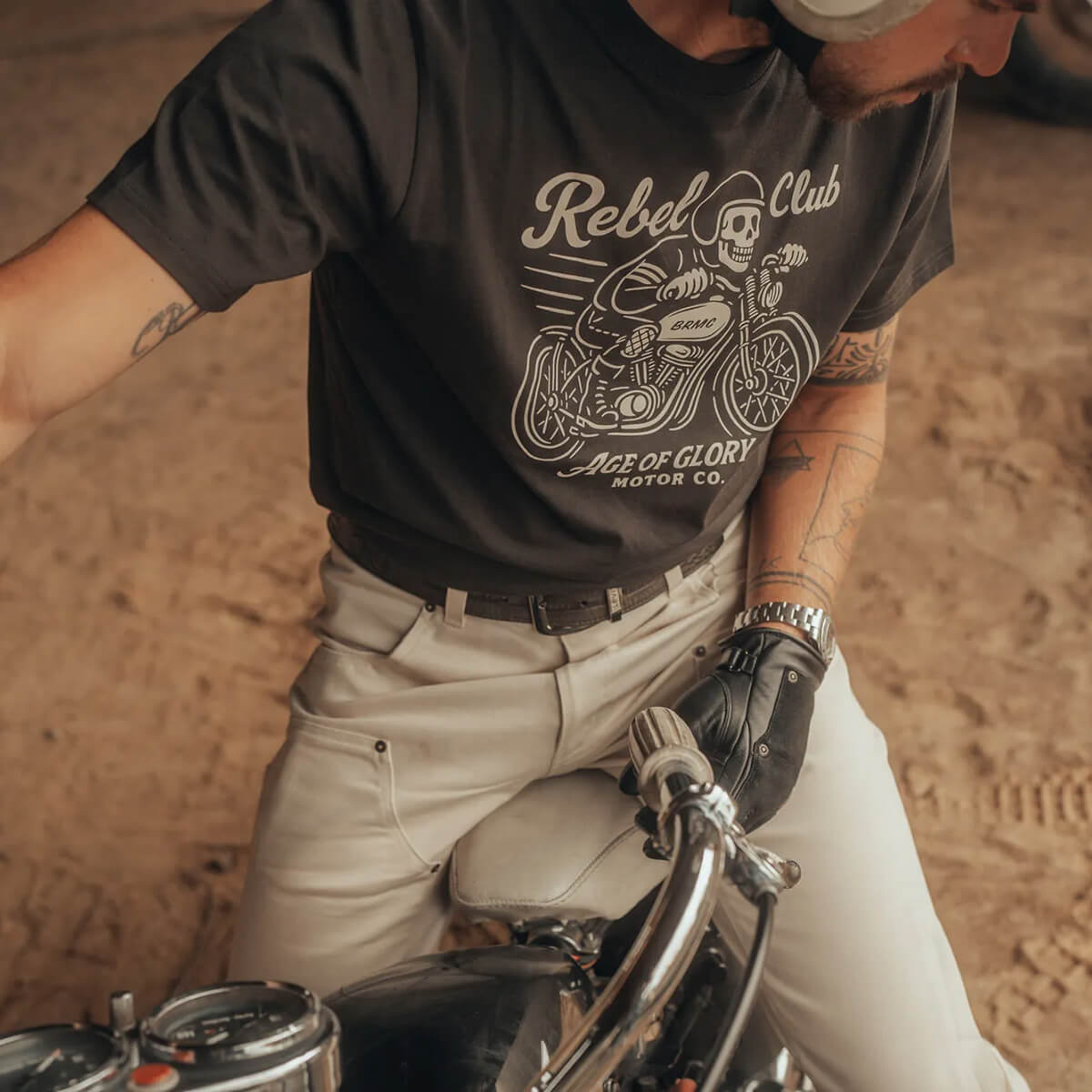 レベルクラブ TEE ウォッシュブラック