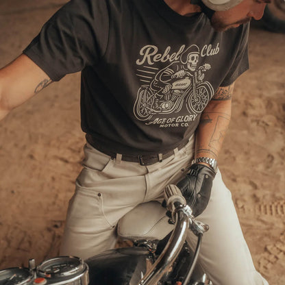 レベルクラブ TEE ウォッシュブラック