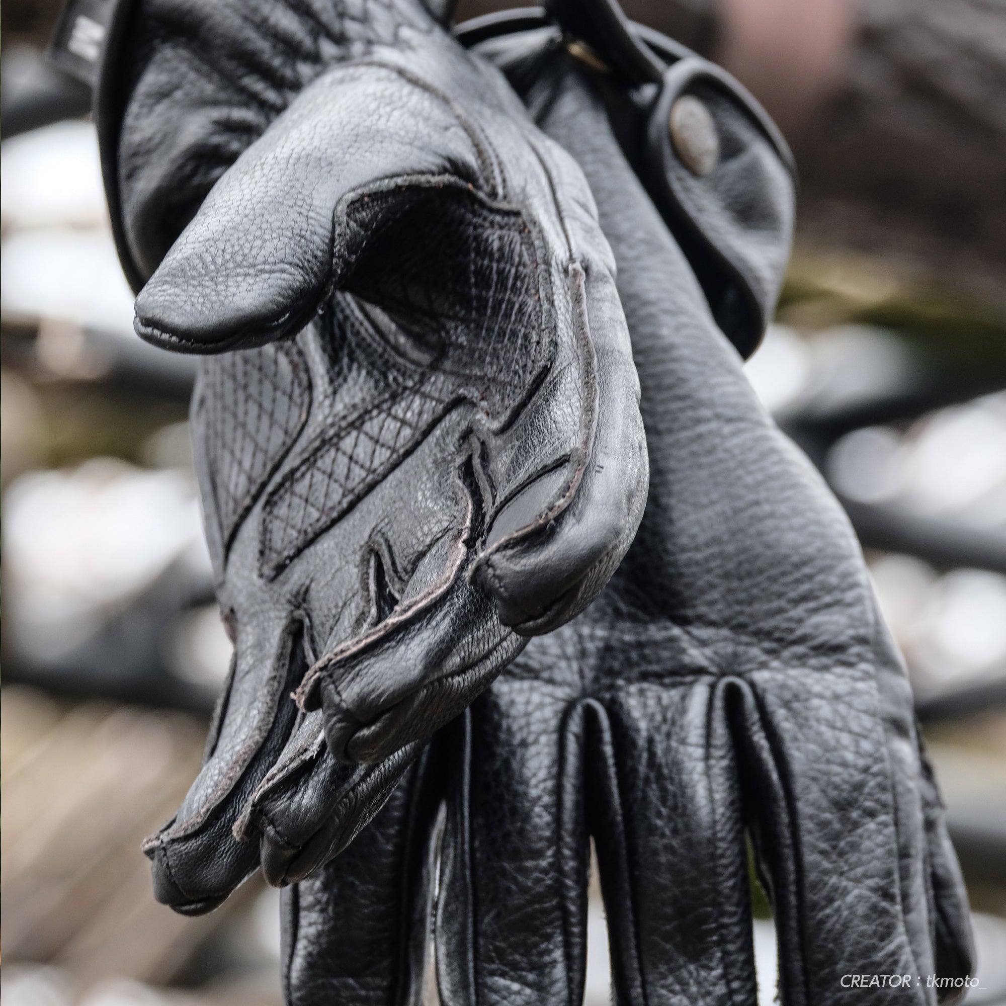 試着無料】エイジオブグローリー カーペンター ブラック - バイク