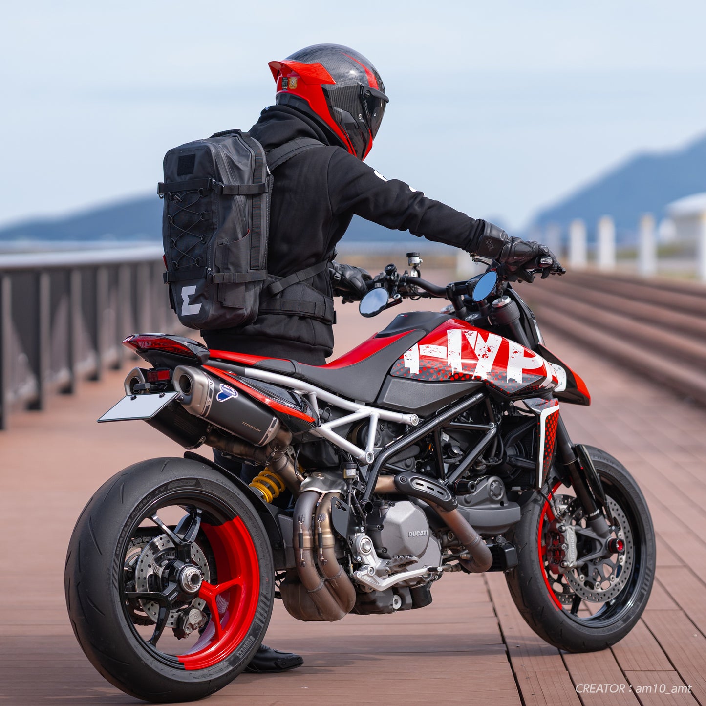 【防水】ハリケーン バックパック 25L