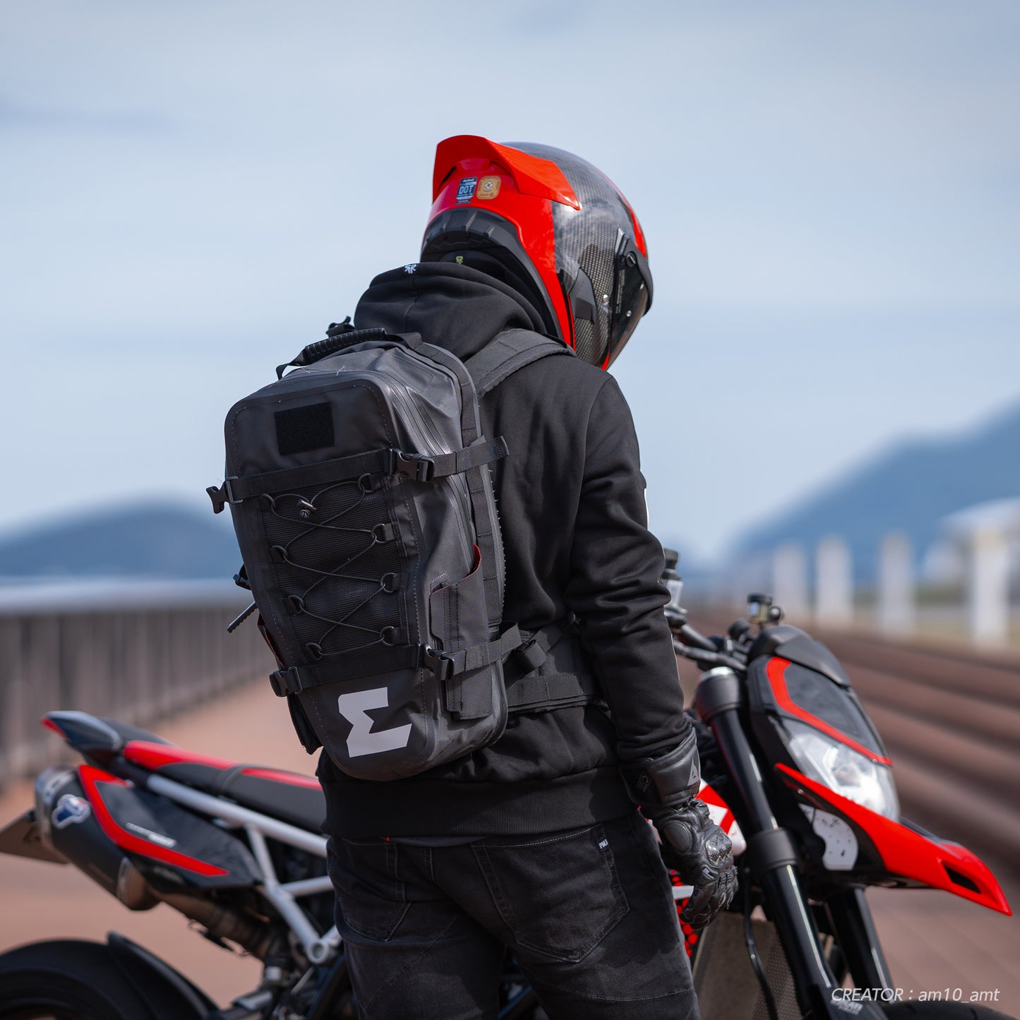 【防水】ハリケーン バックパック 25L