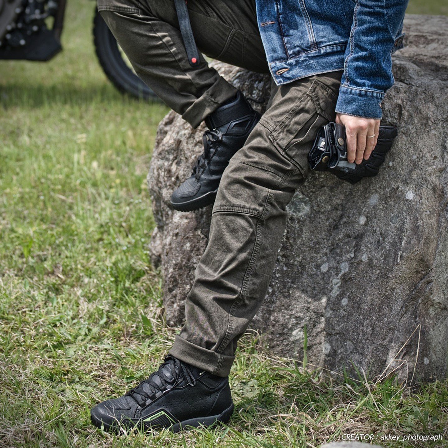 【防水】Gロケット ゴアテックス ブラック