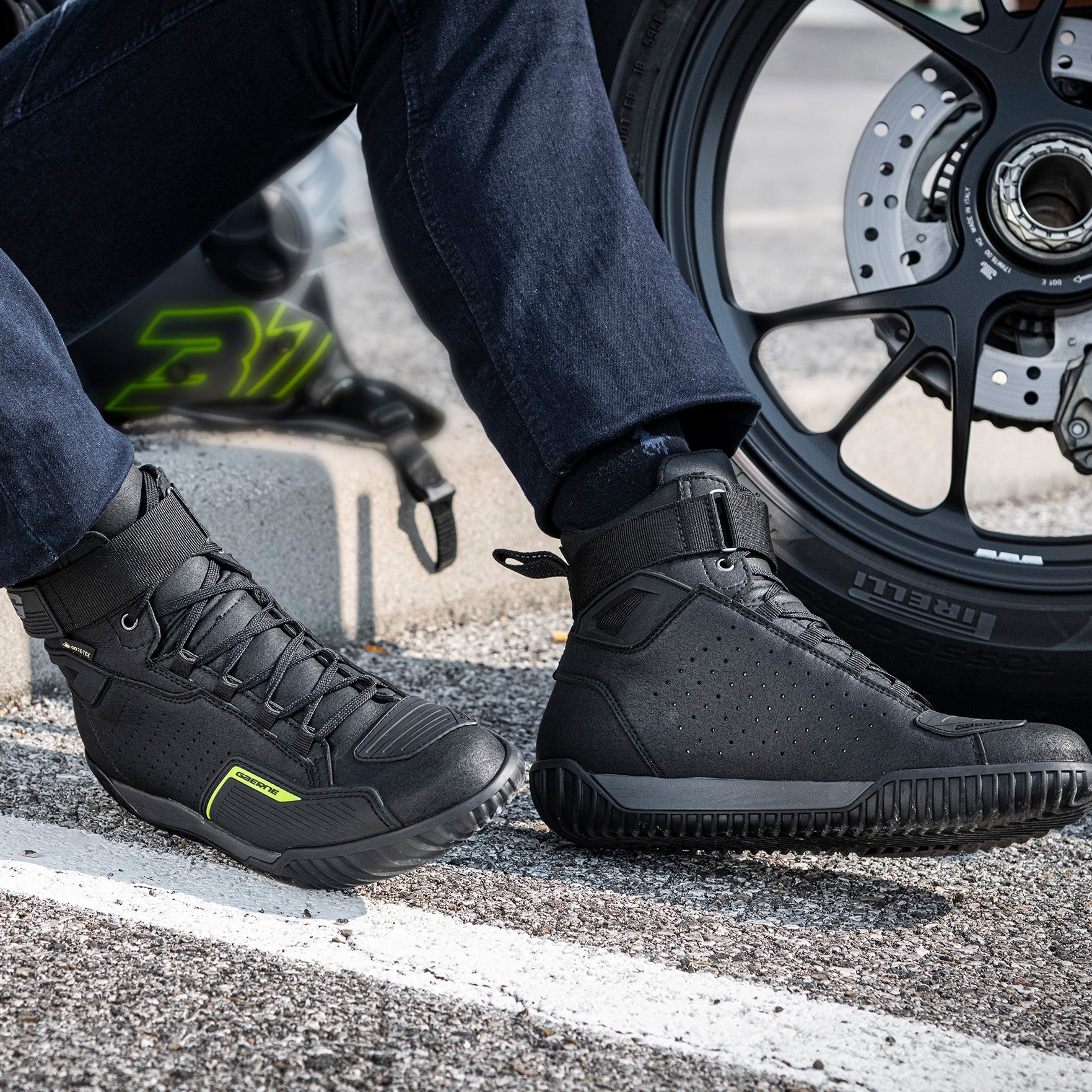 GAERNE G10 バイクブーツ ブラック サイズ　27.5 楽天市場】【正規総代理店】ガエルネ Gアドベンチャー ブラック