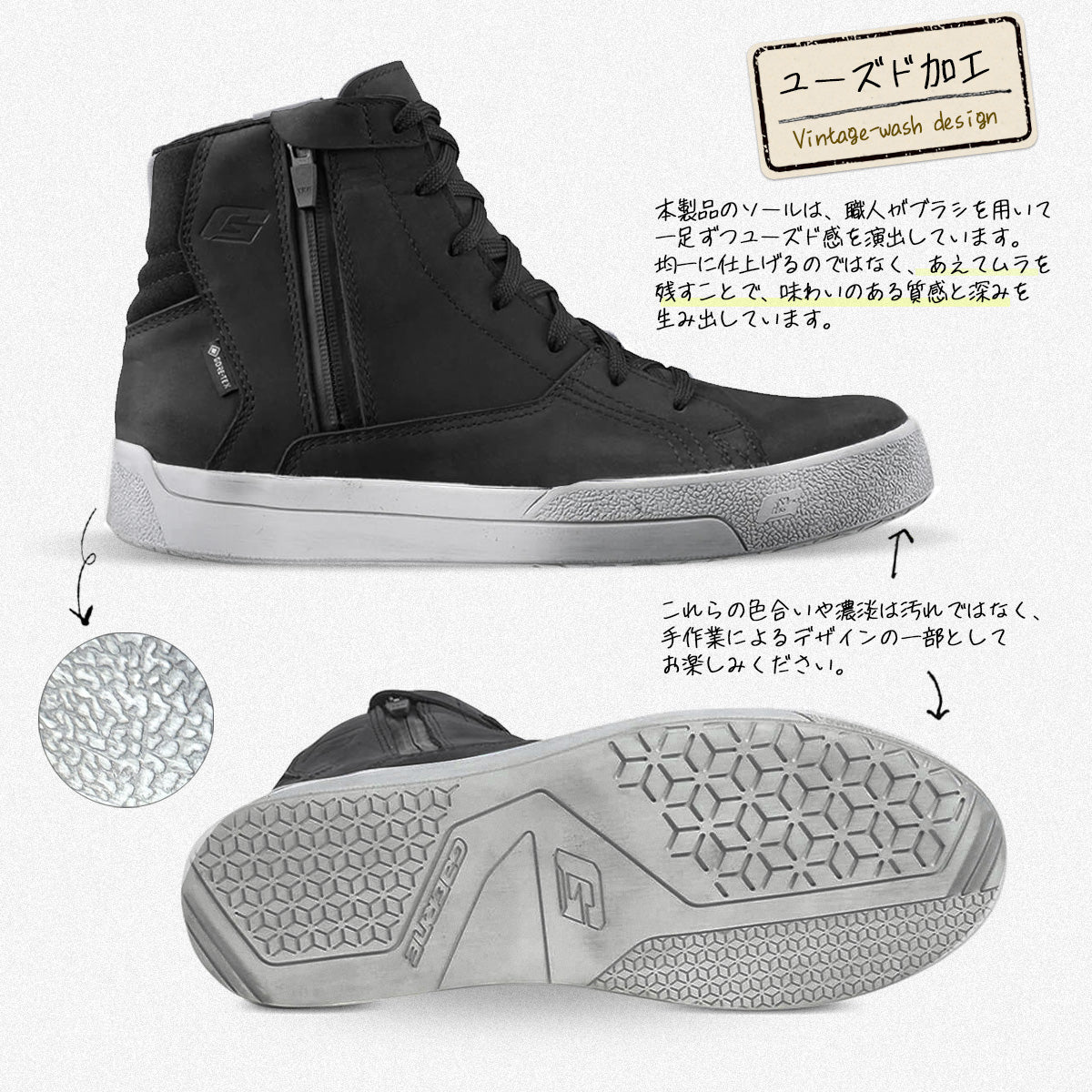 [Waterproof] G-Loam Gore-Tex Black