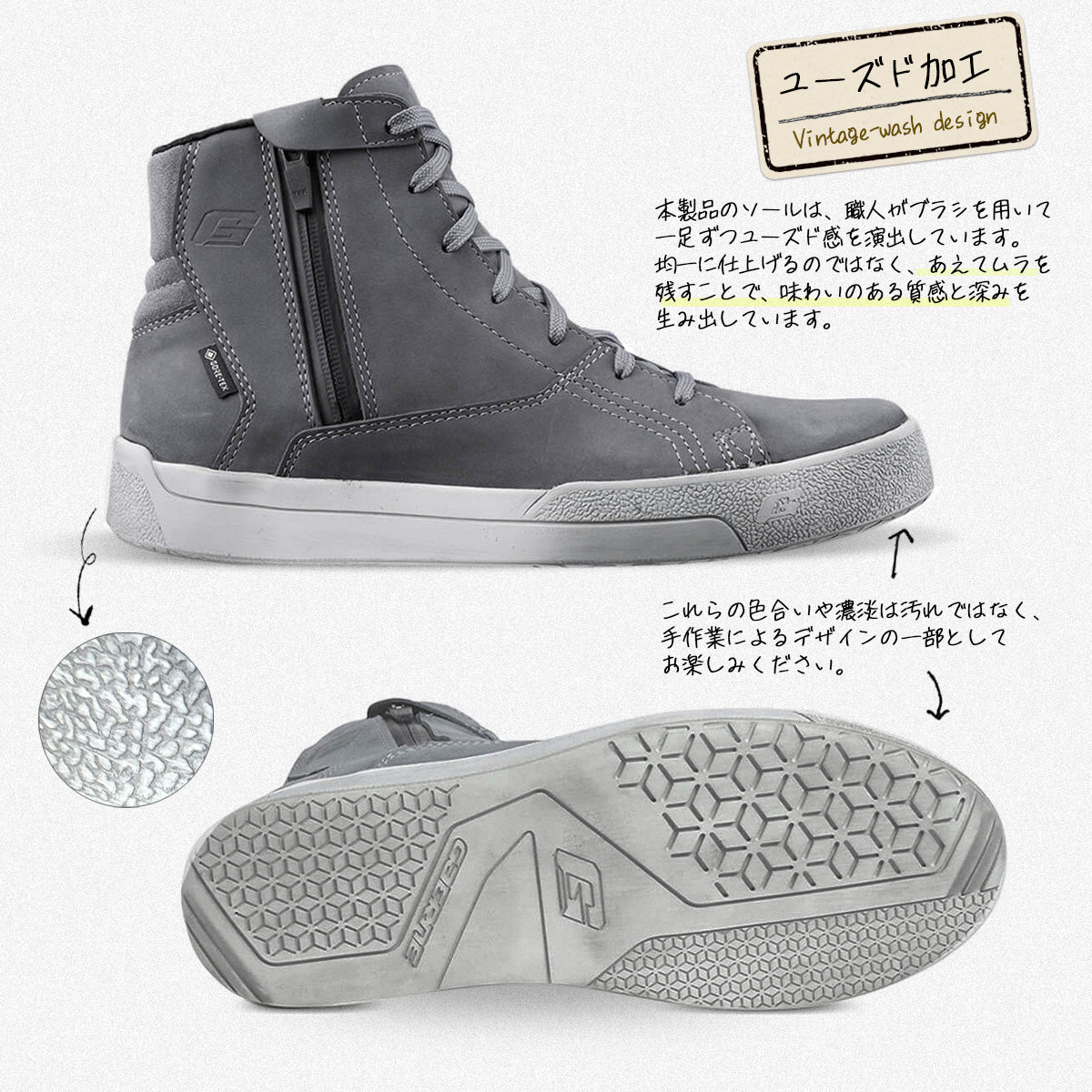 [Waterproof] G-Loam Gore-Tex Gray