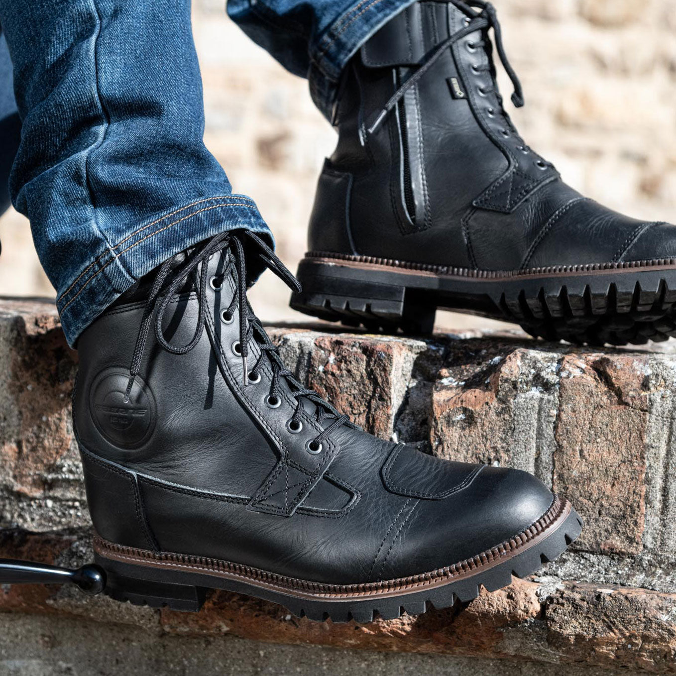 【防水】Gストーン ゴアテックス ブラック