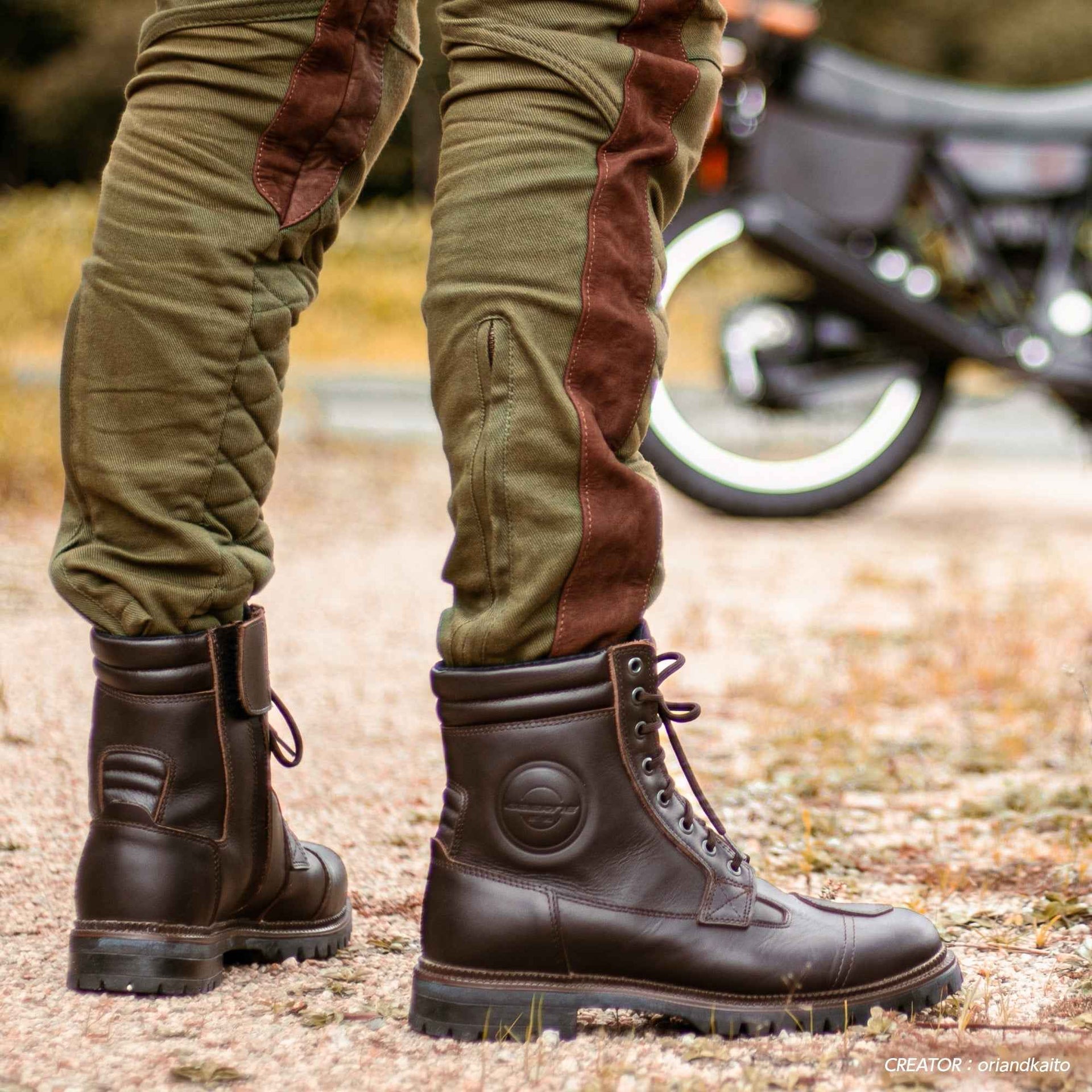 試着無料】ガエルネ【防水】Gストーン ゴアテックス - 防水 バイク  