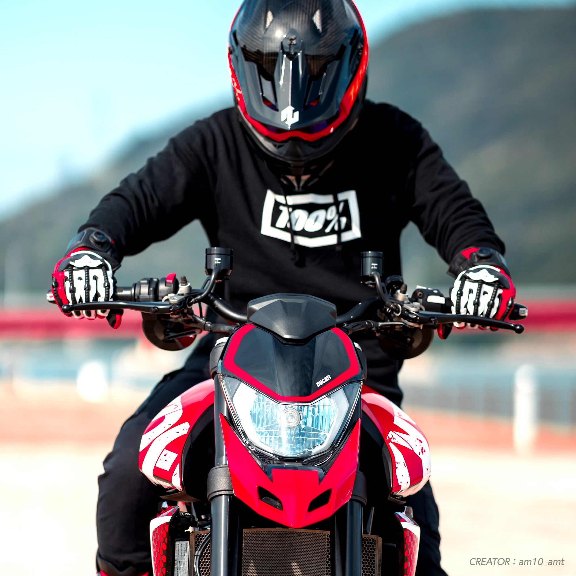 試着無料】ノックス ハンドロイド マーク5 - バイク グローブ 本革