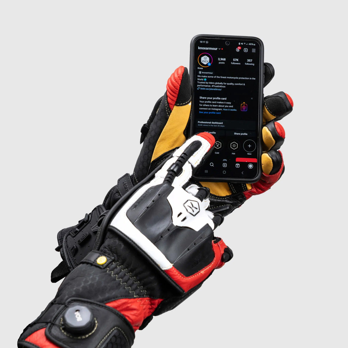 Handroid Glove MK5 Red