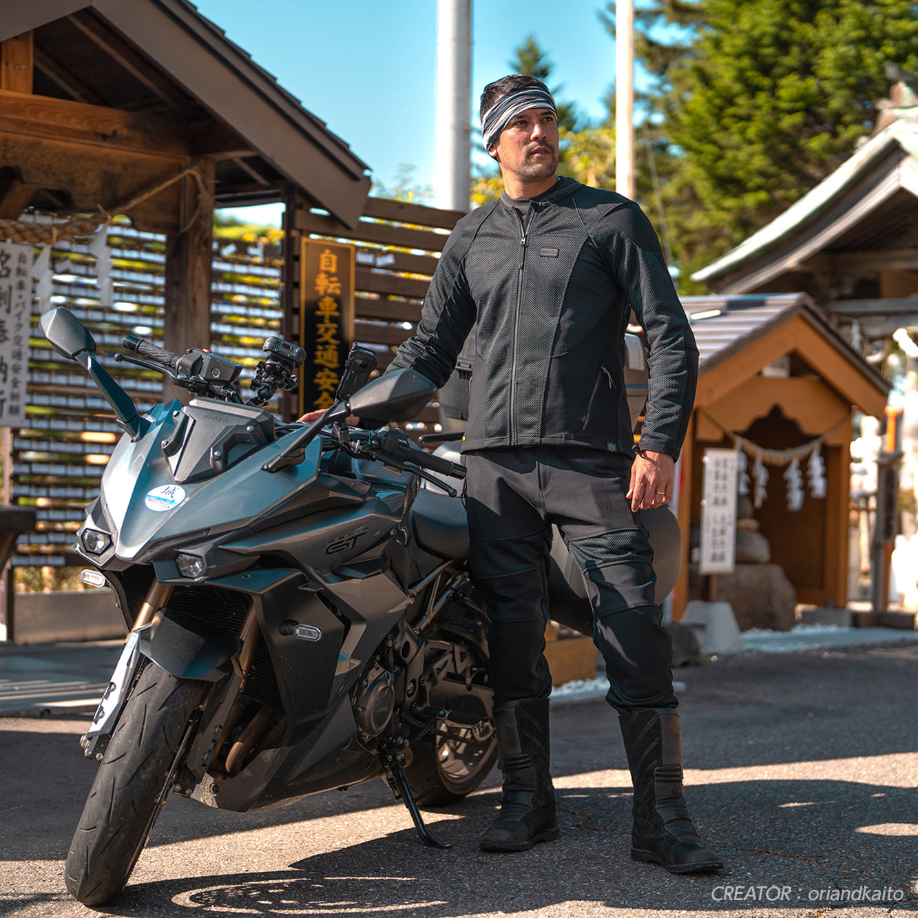 KNOX ブラック バイクジャケット 試着無料】ノックス デュアルプロ ブラック - バイク ジャケット