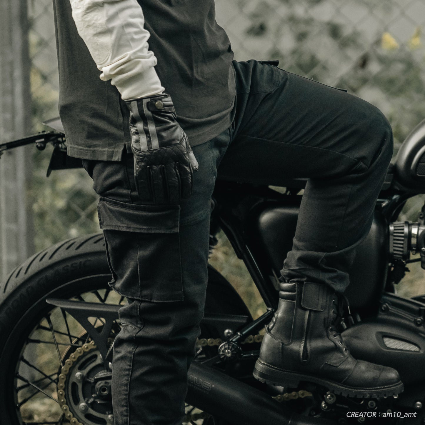 マイルズ ブラック/グレー