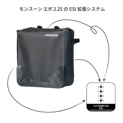 【防水】モンスーン エボ 2.25 パニアバッグ