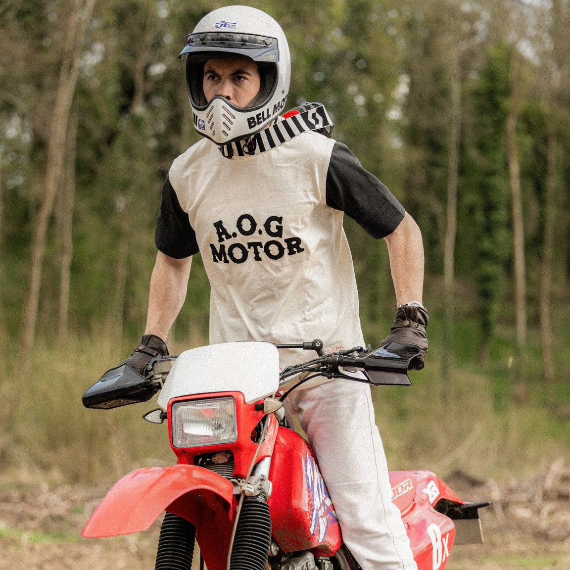 Motor Ecru/Wash Black