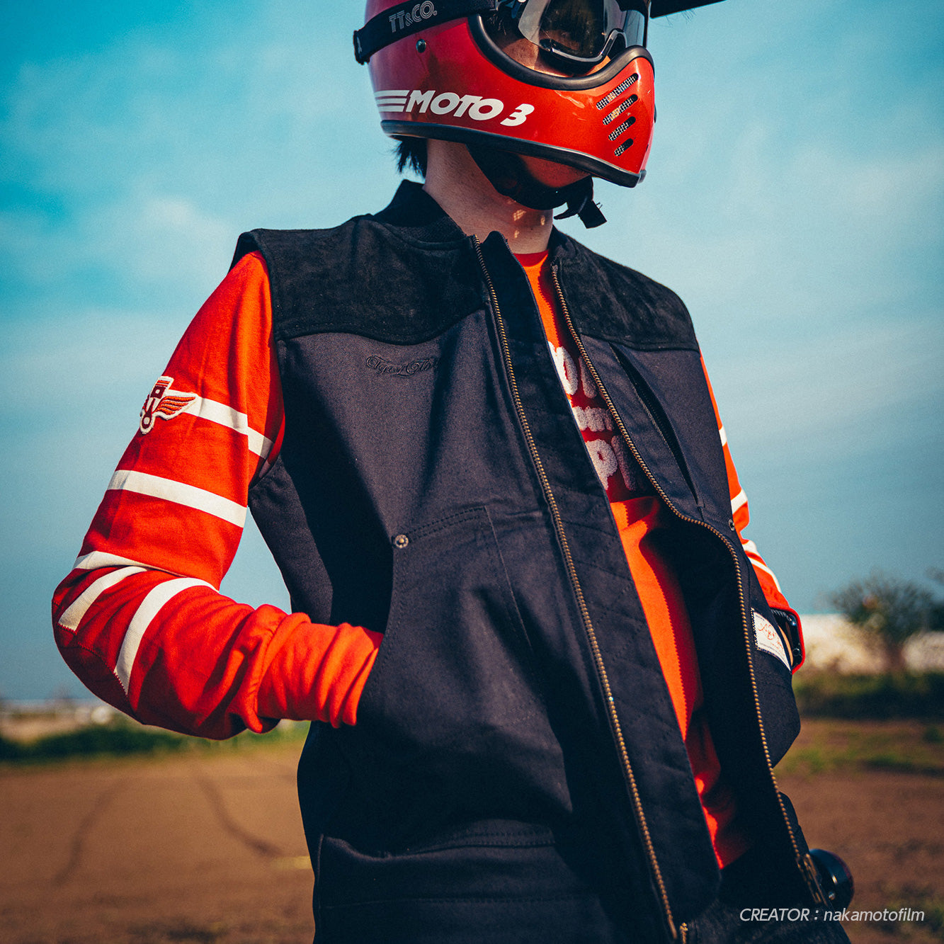 試着無料】エイジオブグローリー キャビン ブラック - バイク ワーカー