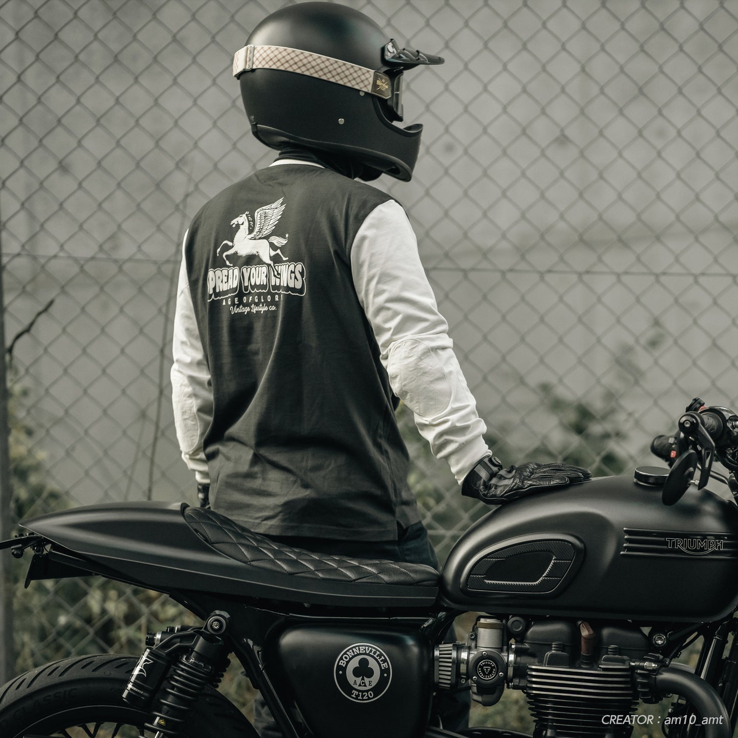 ペガサス ウォッシュブラック/エクリュ