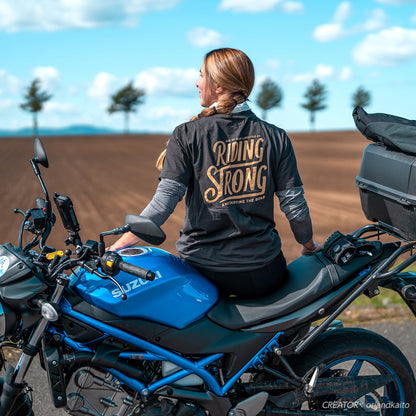 ライディング ストロング ウォッシュブラック