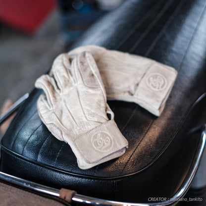 Rover Gloves Aged White