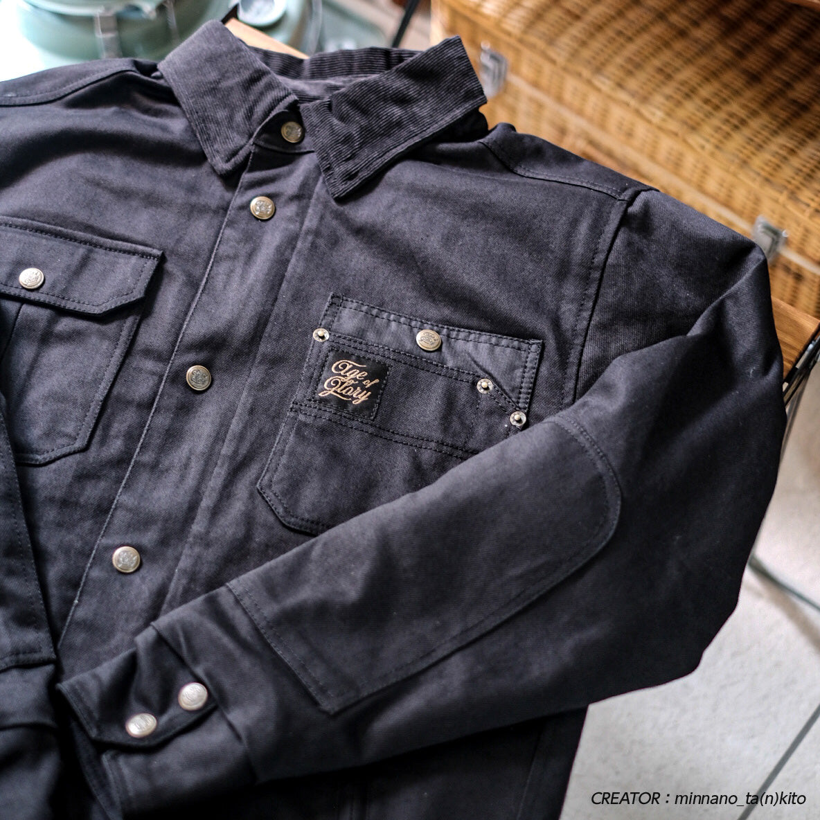 Runaway Riding Shirt Black